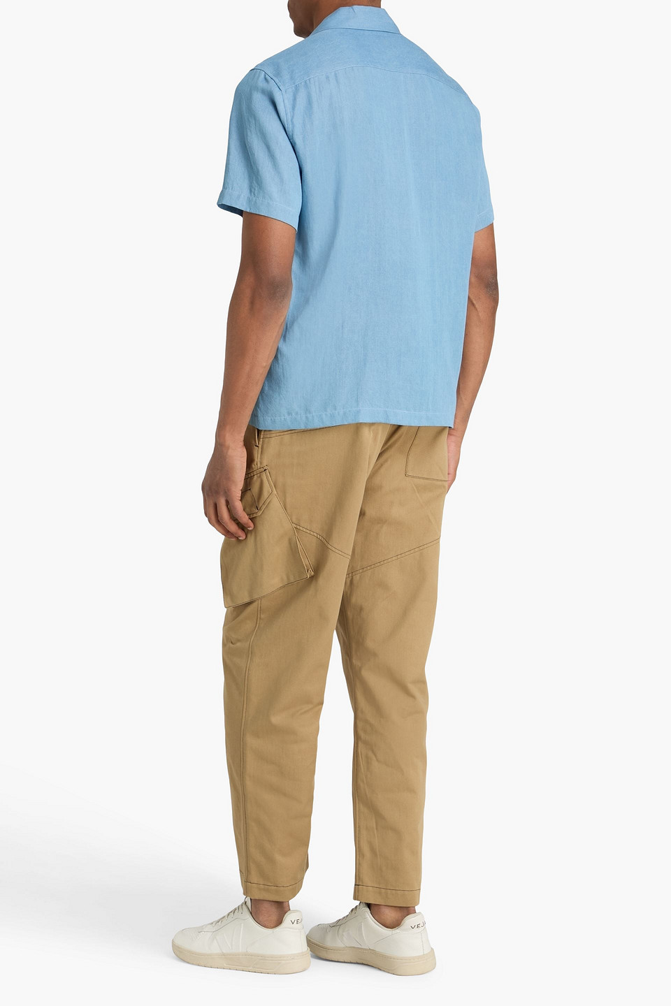  Sandro - Chambray Shirt - Blau - S 