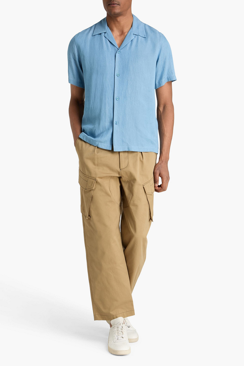  Sandro - Chambray Shirt - Blau - S 