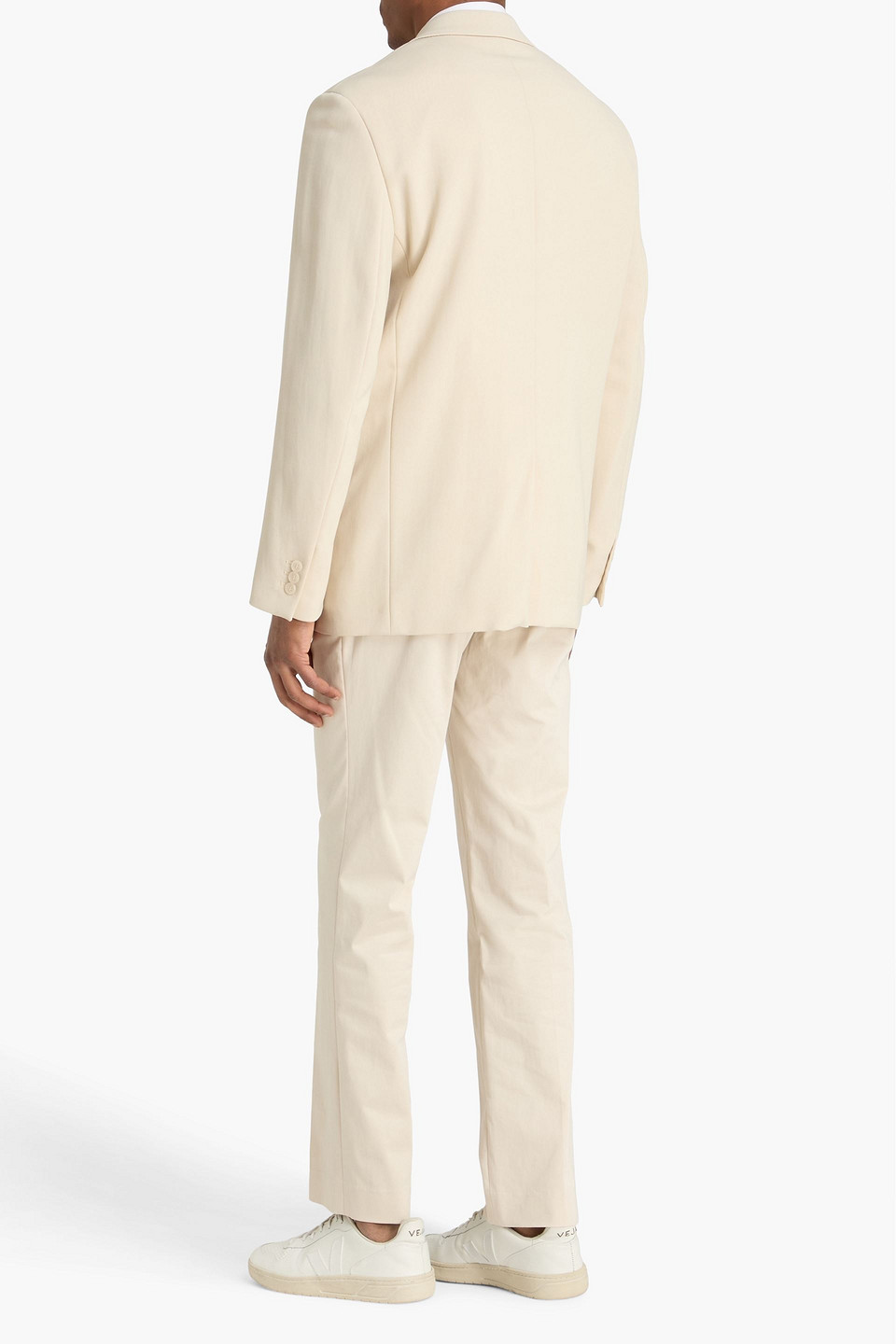  Sandro - Wool-twill Blazer - Neutral - It 44 