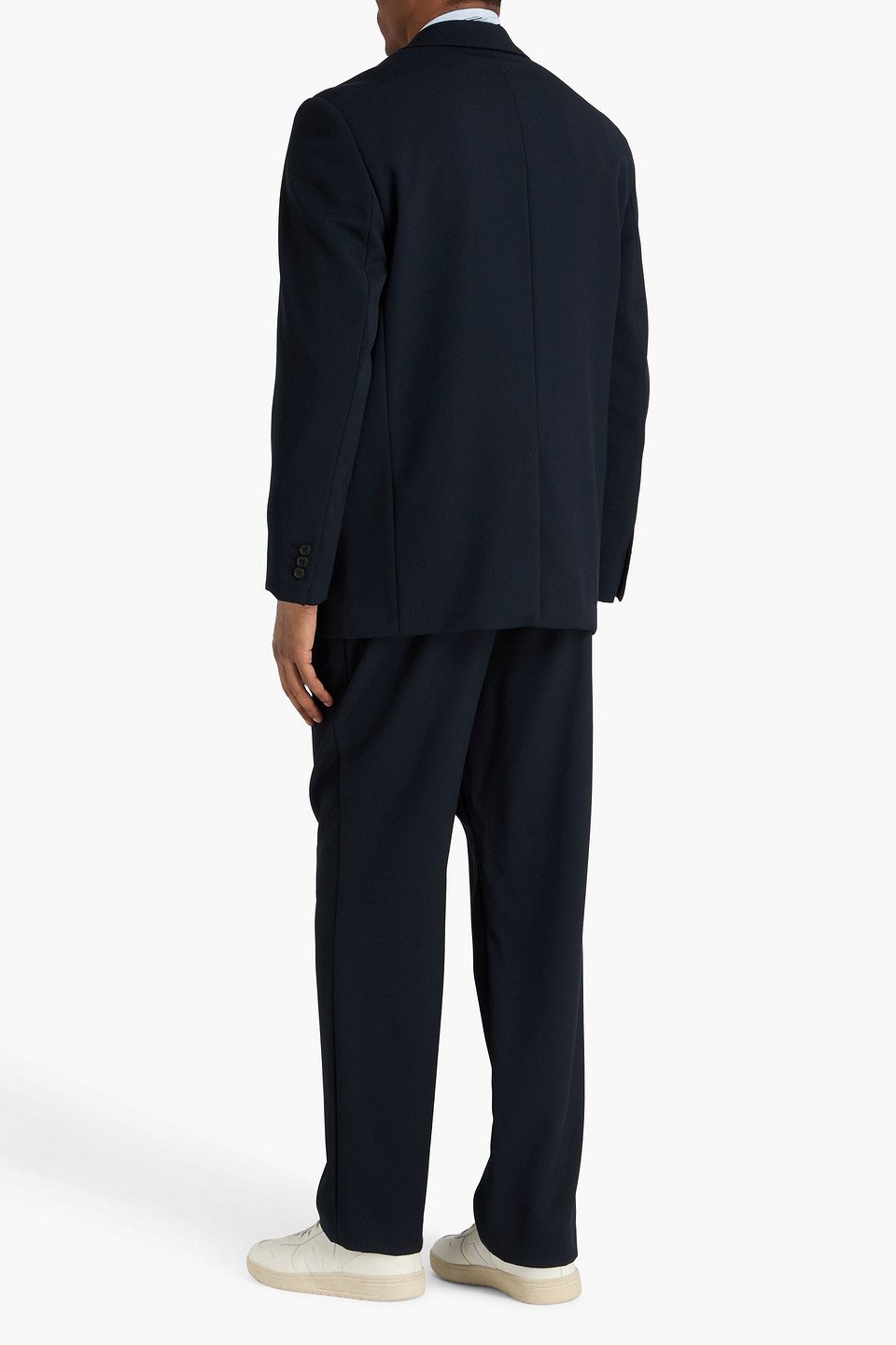  Sandro - Wool-twill Blazer - Blue - It 46 