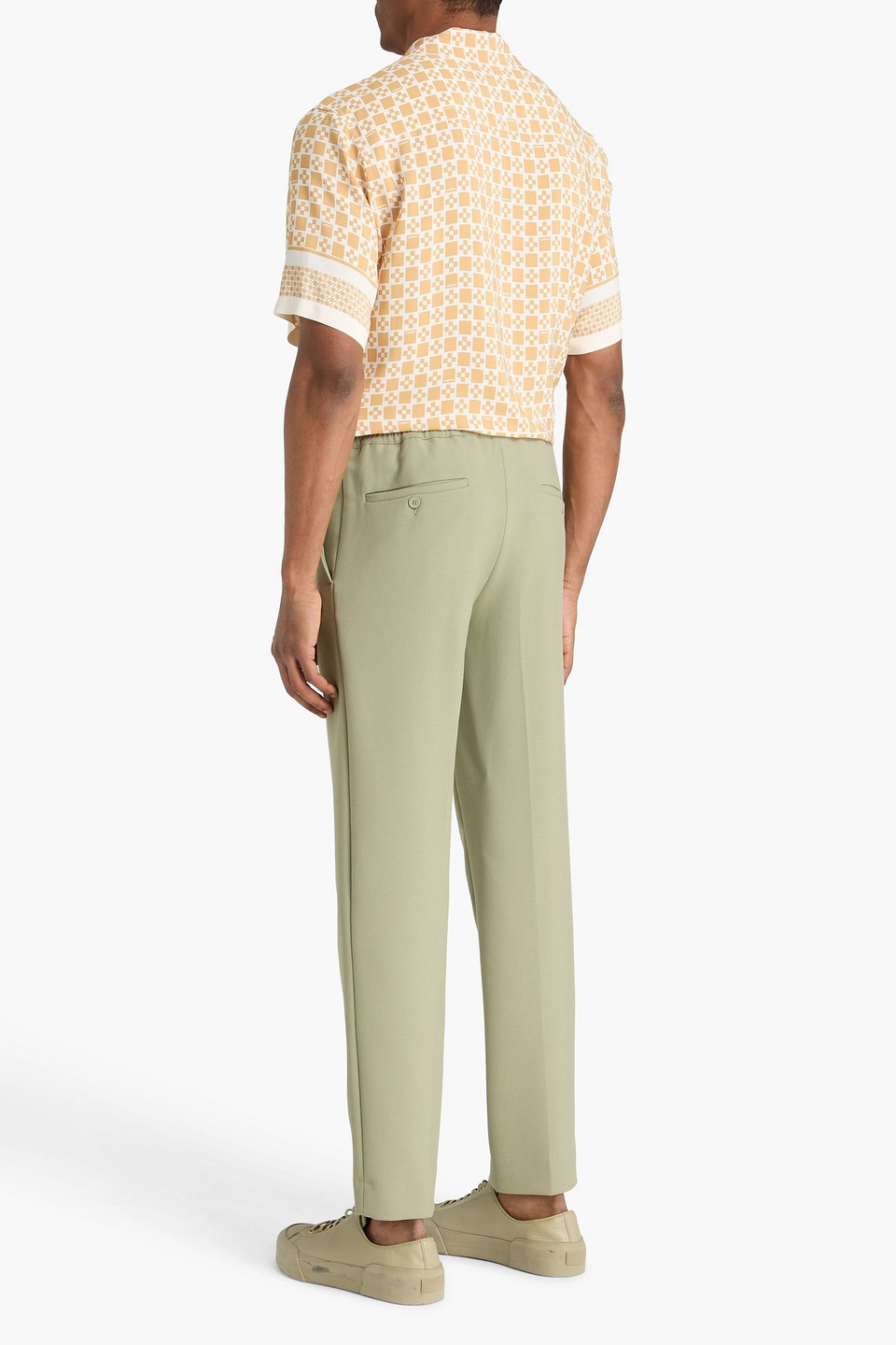  Sandro - Jersey Drawstring Pants - Grün - S 