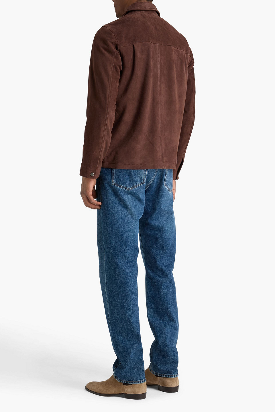  Rag & Bone - Eli Suede Jacket - Brown - M 