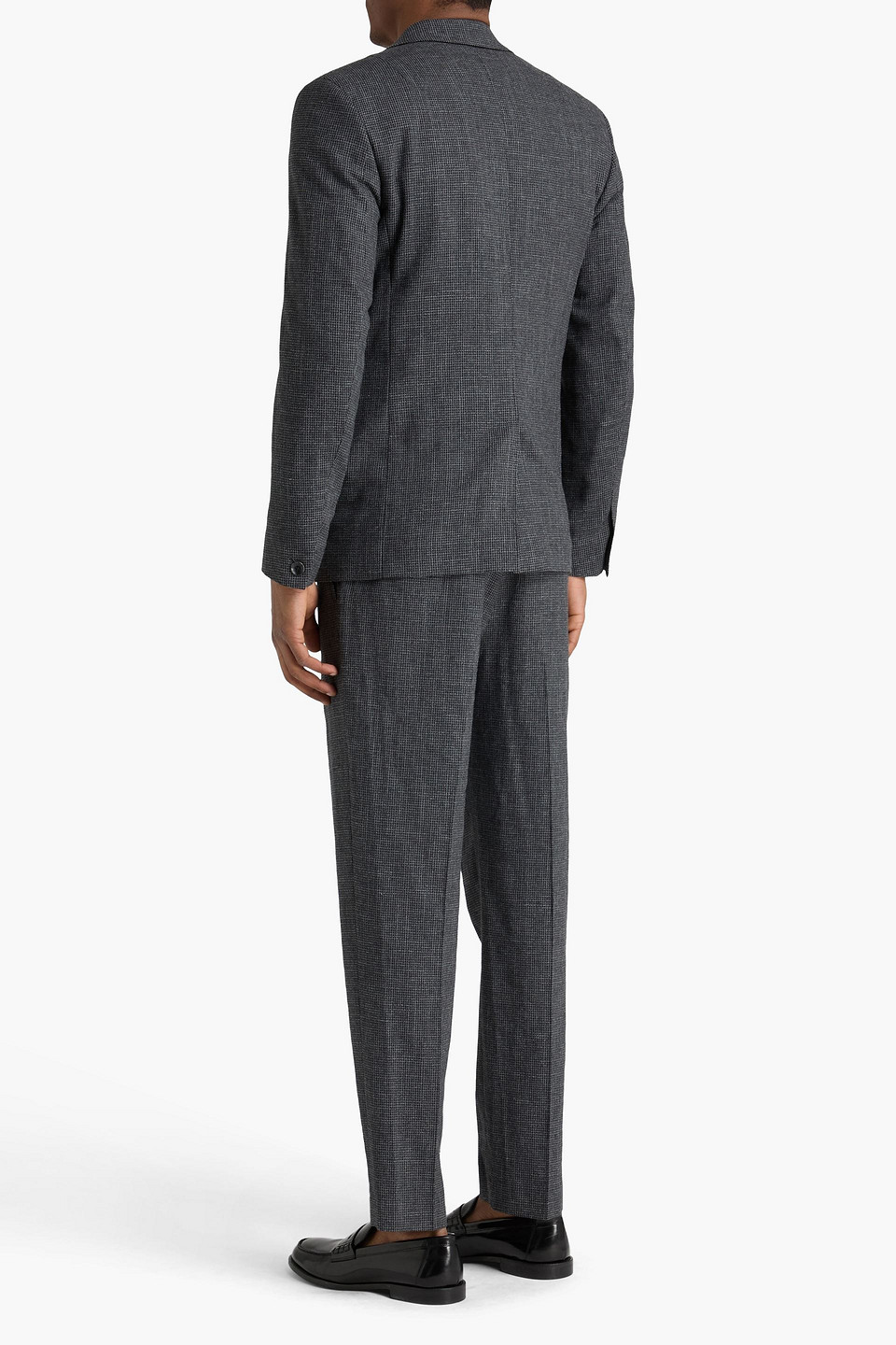  Rag & Bone - Butler Houndstooth Tweed Suit Jacket - Grau - Us 40 