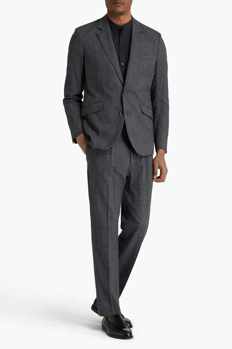  Rag & Bone - Butler Houndstooth Tweed Suit Jacket - Grau - Us 40 
