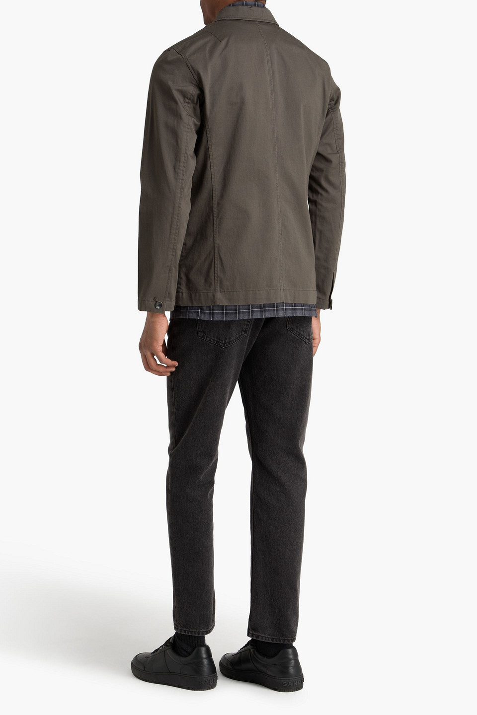  Rag & Bone - Evan Cotton-gabardine Overshirt - Green - S 
