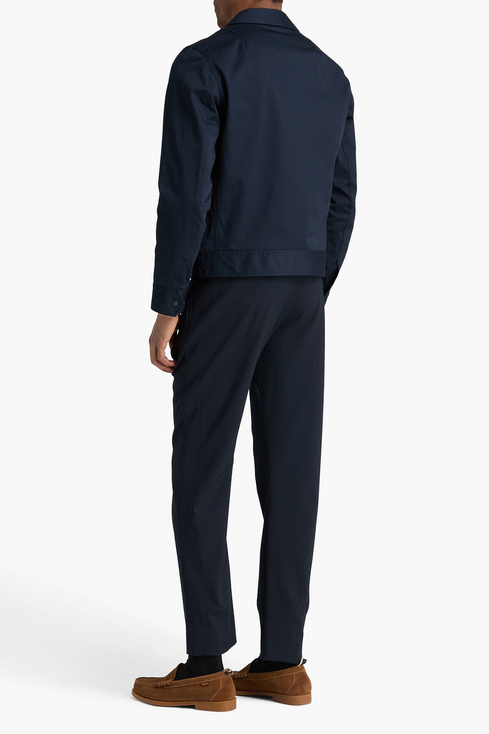  Rag & Bone - Phillips Cotton-gabardine Overshirt - Blue - S 