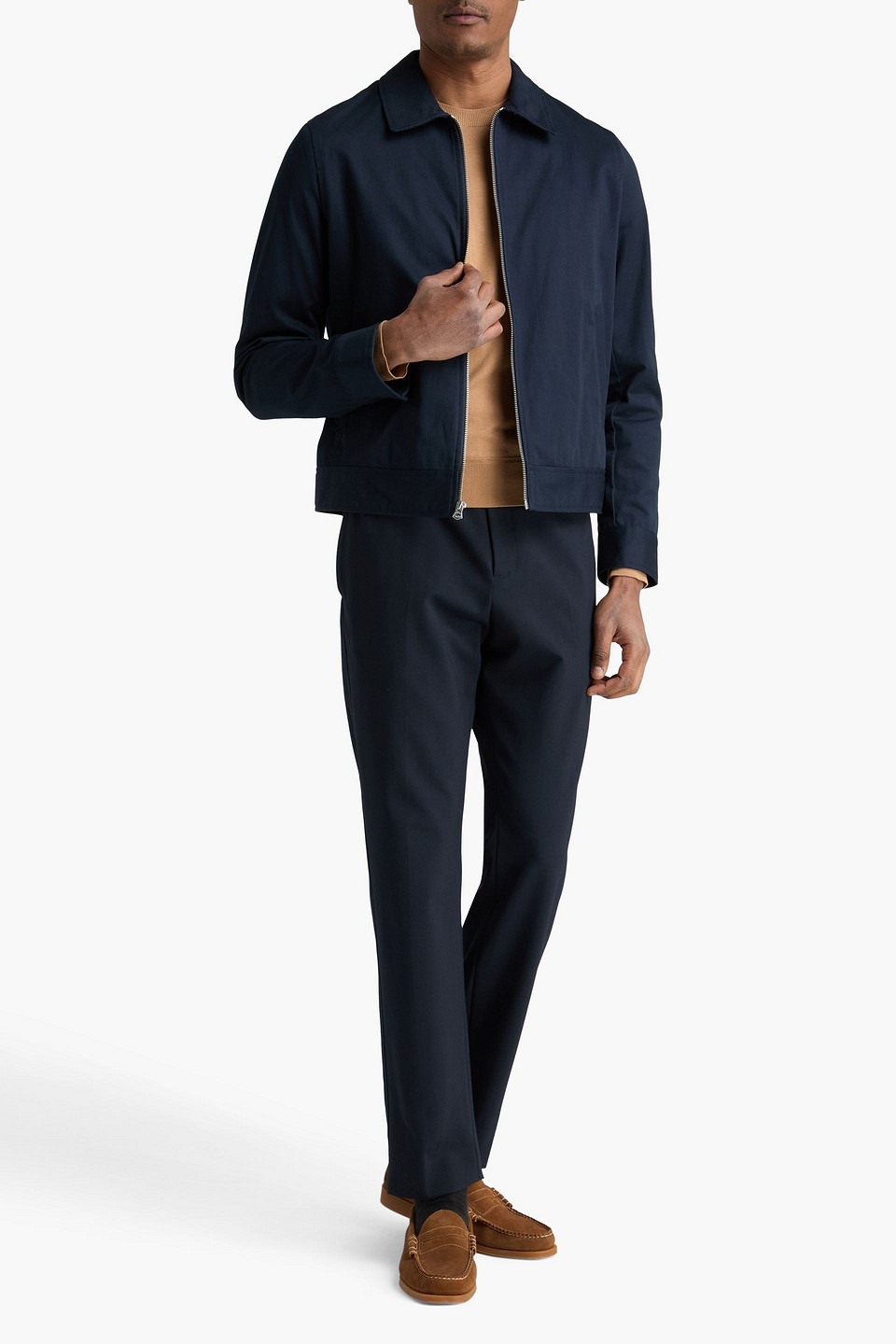  Rag & Bone - Phillips Cotton-gabardine Overshirt - Blue - S 