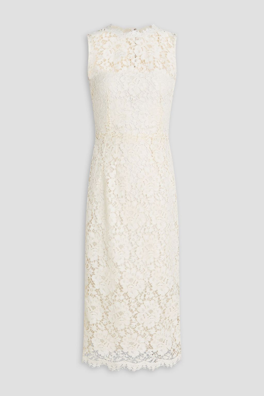 DOLCE&GABBANA Corded lace midi dress | THE OUTNET
