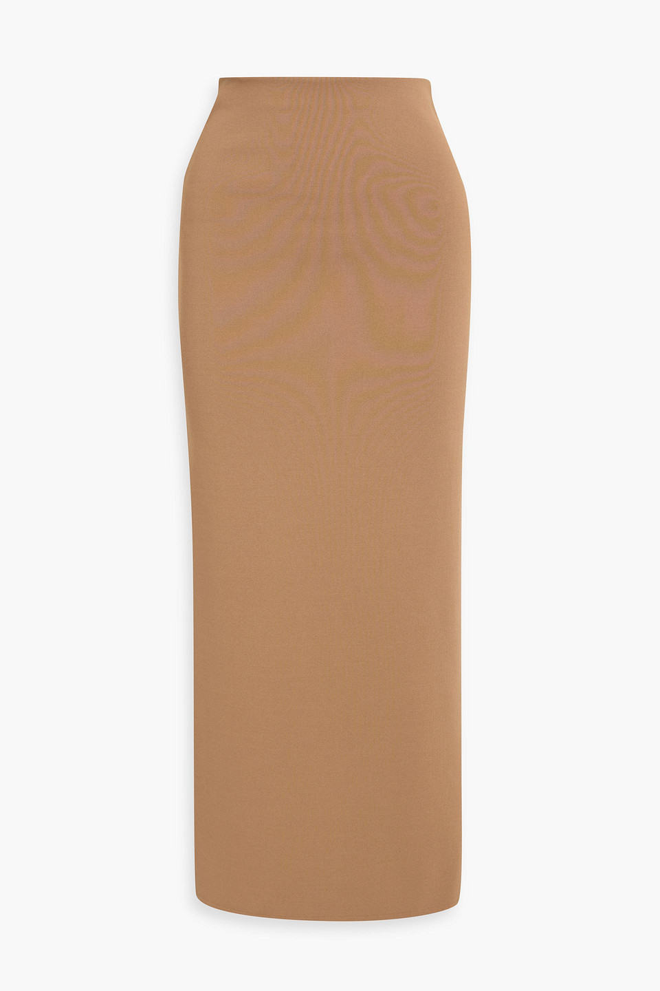 Max Mara Alce Stretch-knit Maxi Skirt In Brown