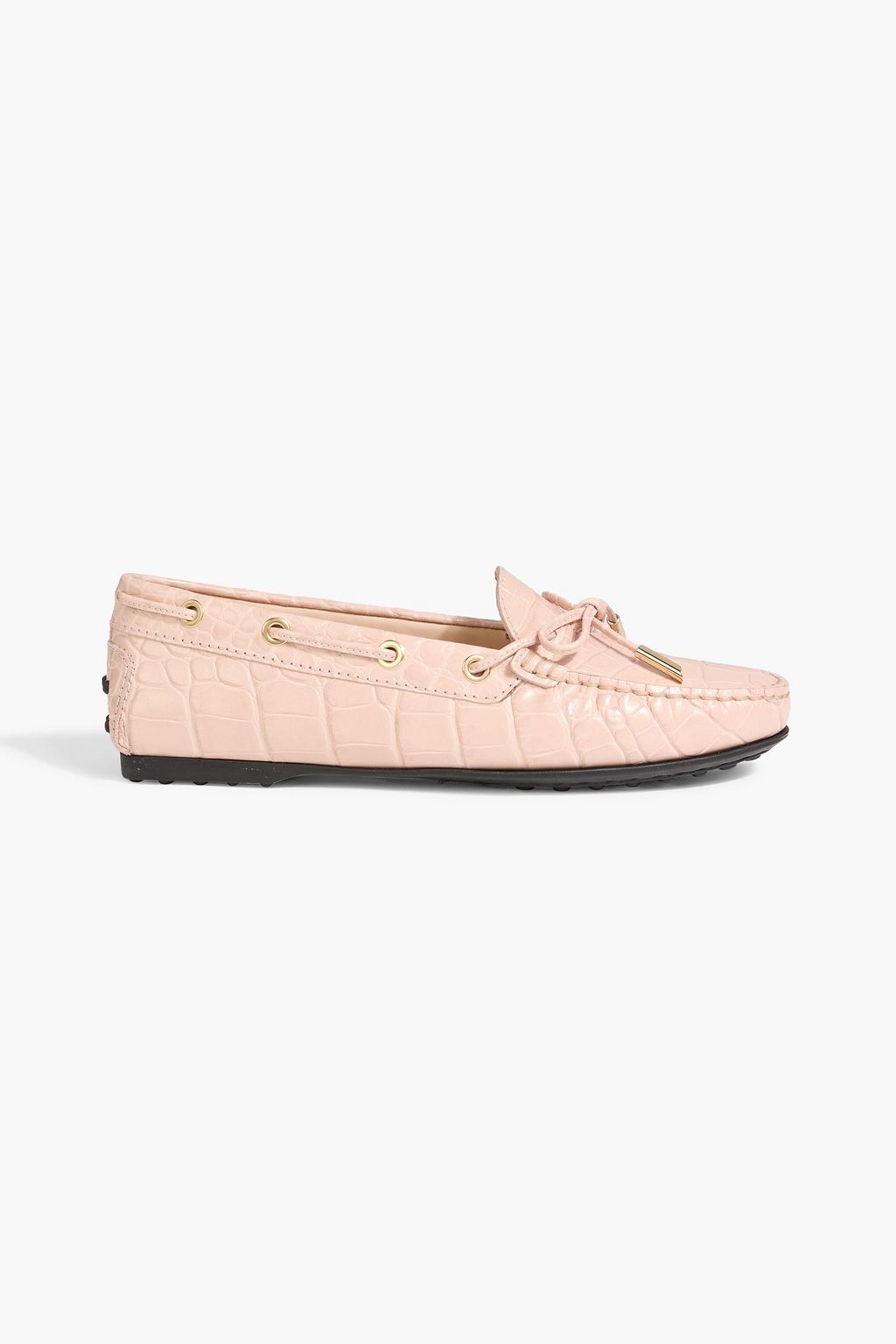 TOD'S Heaven Laccetto suede loafers | THE OUTNET
