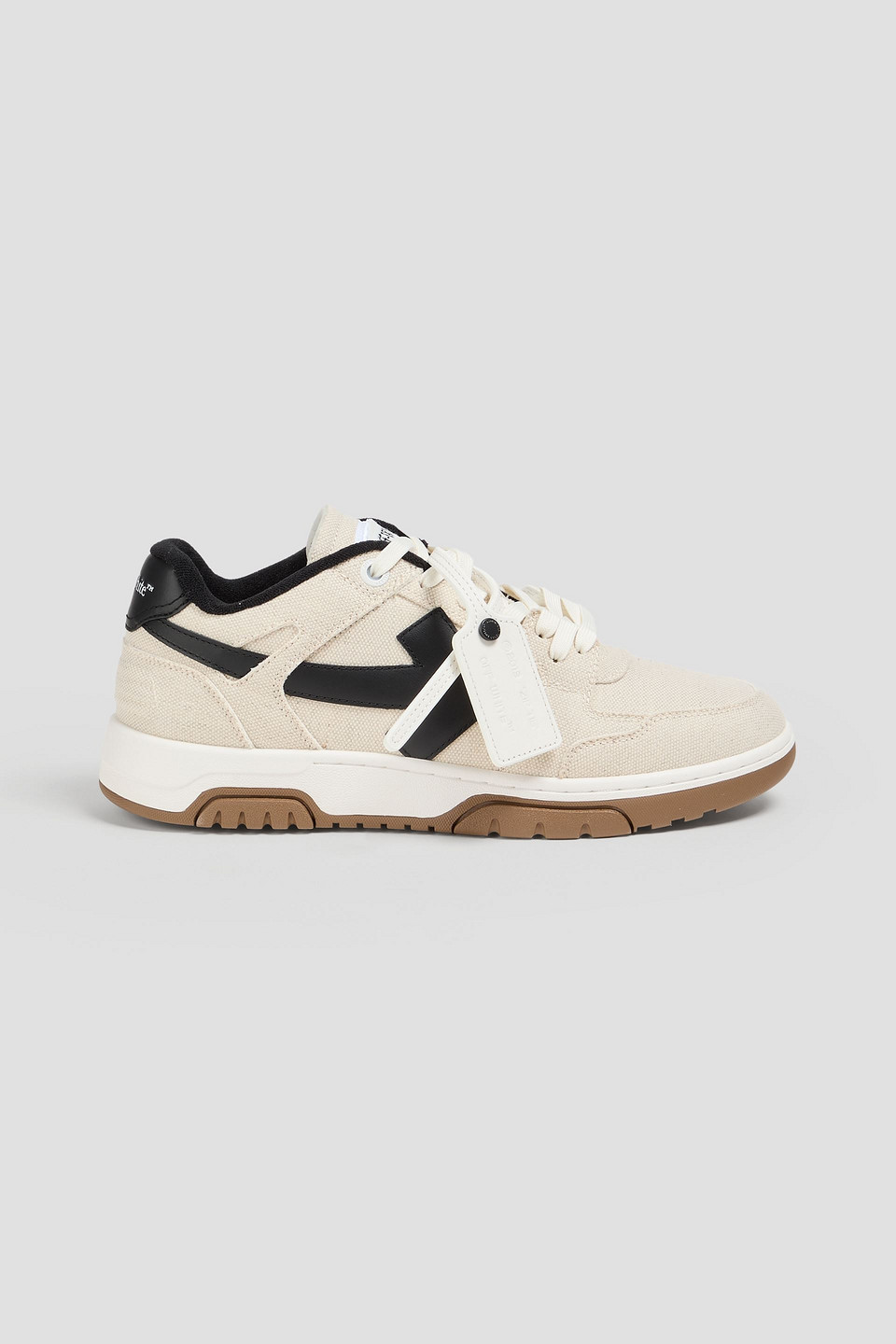 off-white - out of office canvas sneakers - white - eu 41