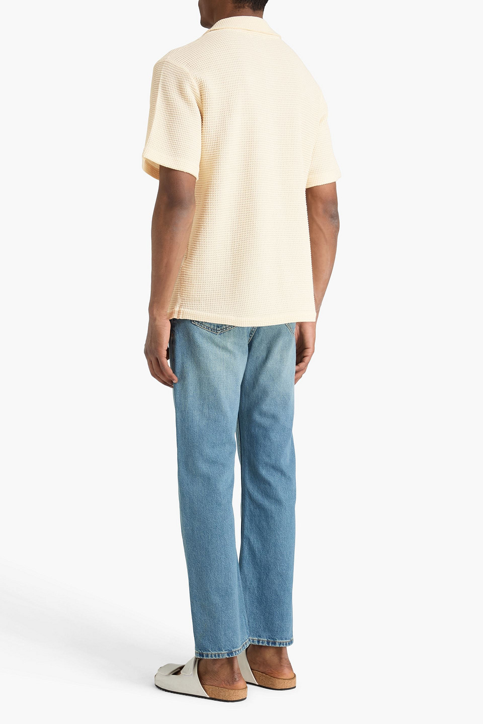  Sandro - Ribbed-knit Shirt - Weiß - S 