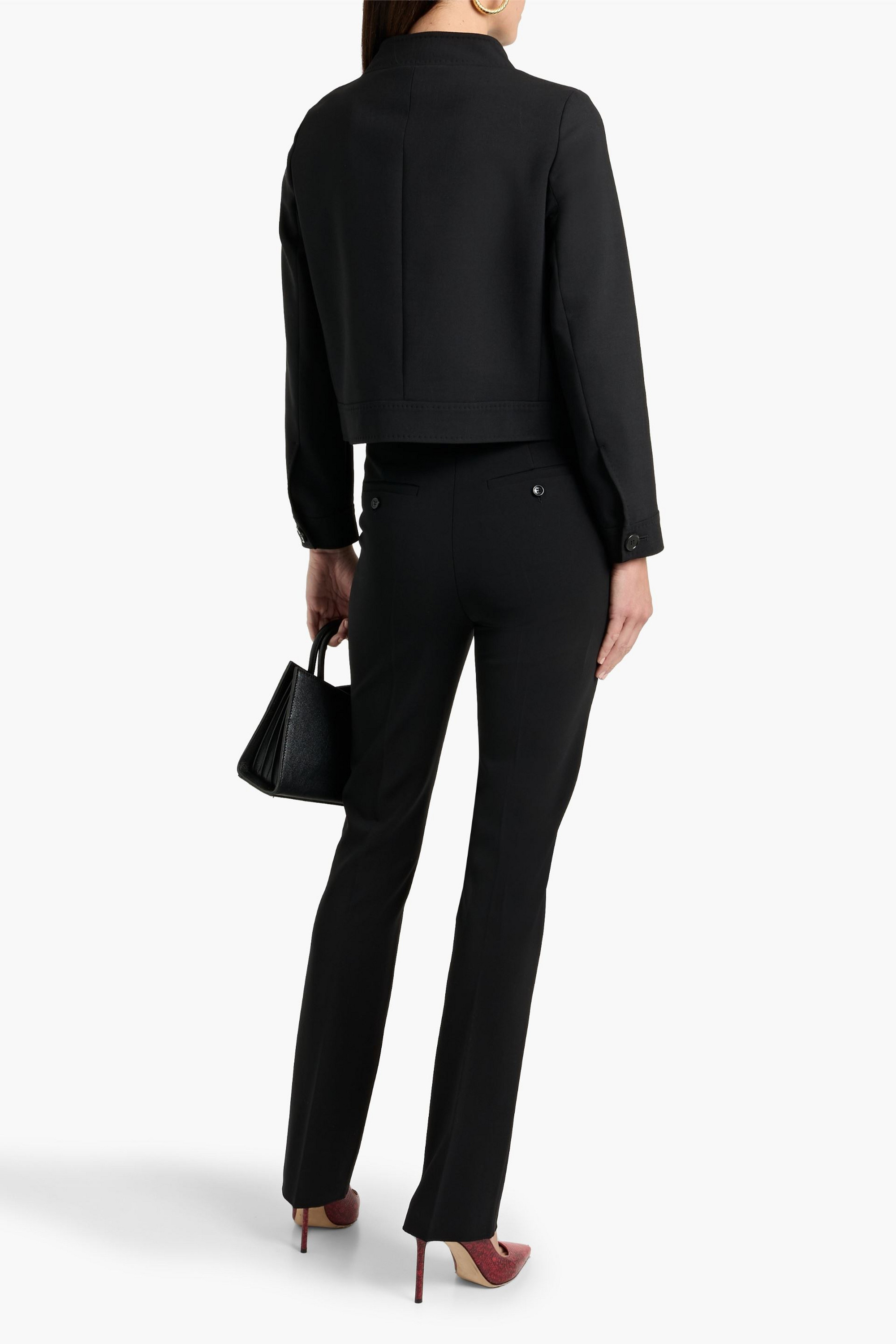ラルママ *！ Max Mara - Lamine wool-blend crepe jacket | Plush