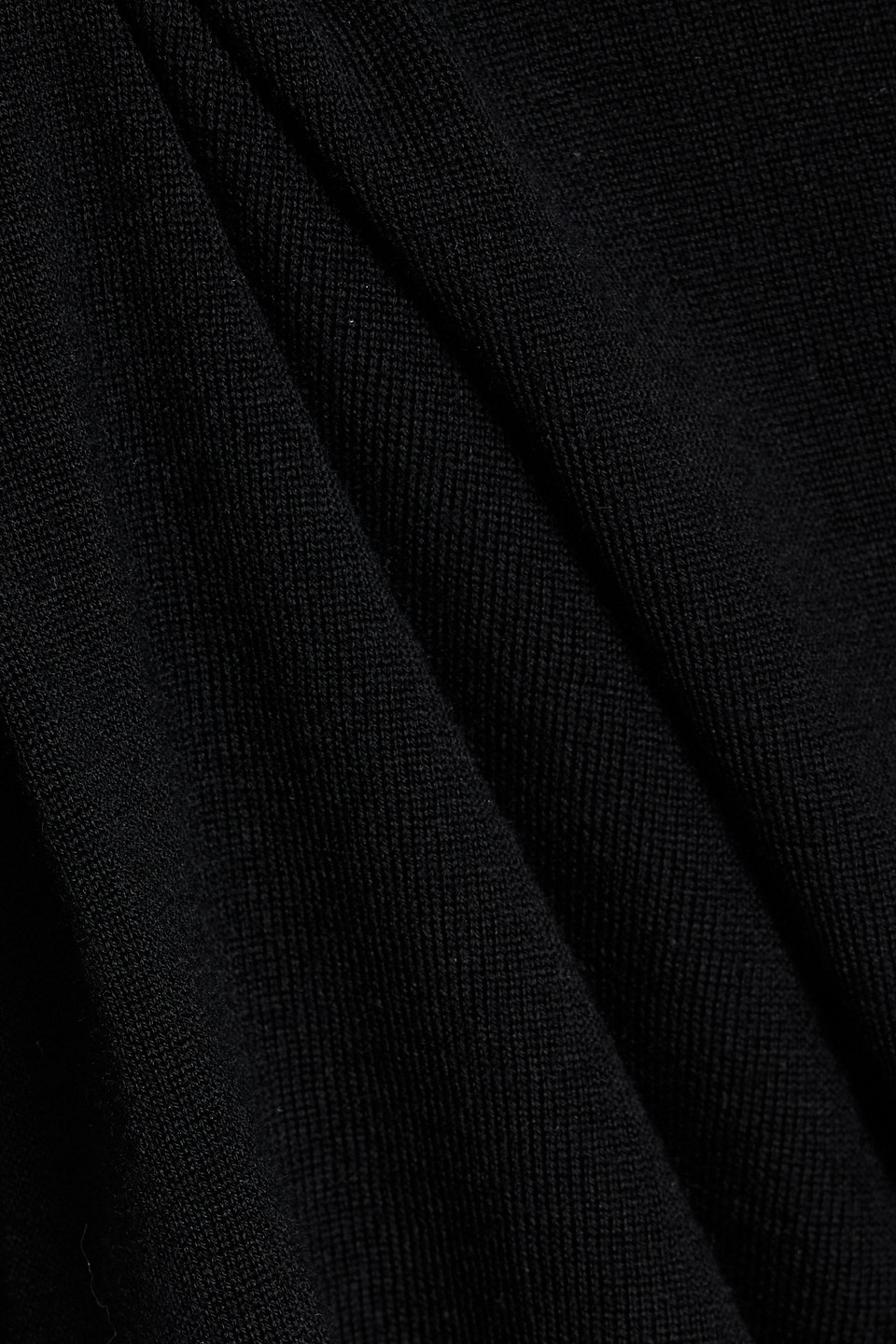Max Mara Amici Wool Sweater In Black