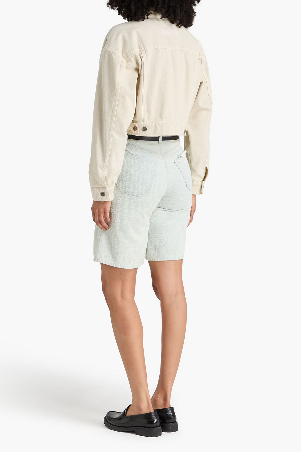  Rag & Bone - Mckenna Denim Shorts - Blue - 27 