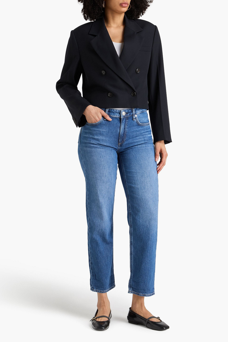  Rag & Bone - Dre Boyfriend Jeans - Blue - 23 