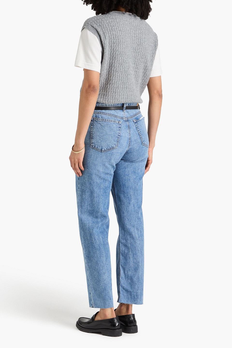 Rag & Bone - Boyfriend-jeans „dre“ - Blau - 23 