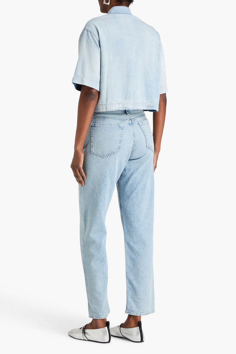  Rag & Bone - Dre Slim Boyfriend Jeans - Blue - 27 