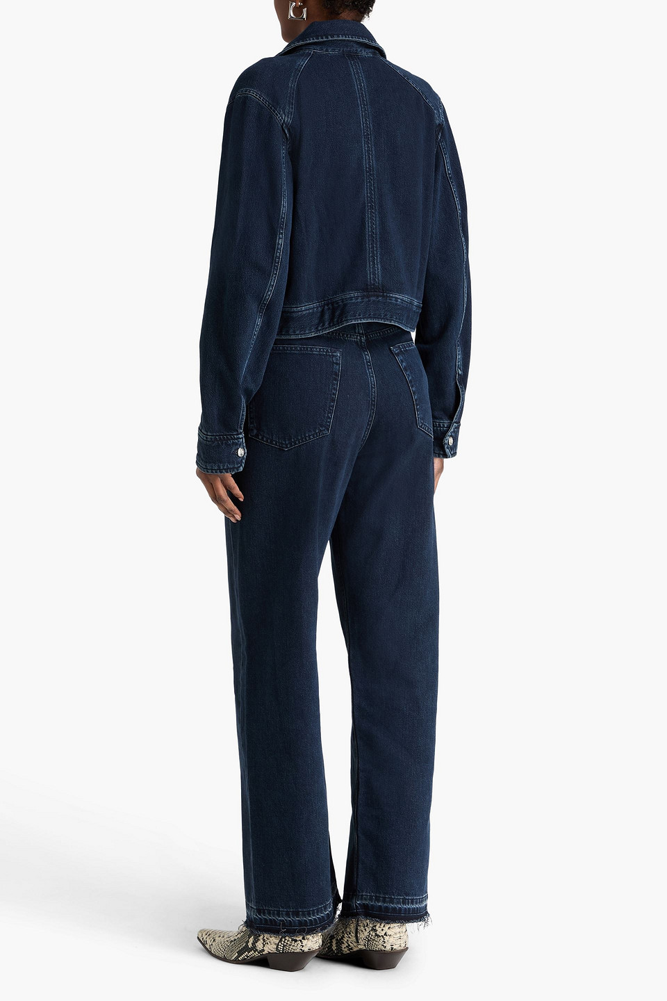  Rag & Bone - Anya Denim Jacket - Blue - M 