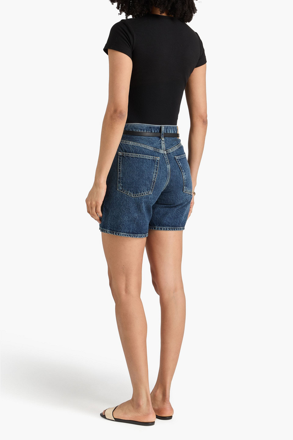  Rag & Bone - Kaia Denim Shorts - Blue - 23 