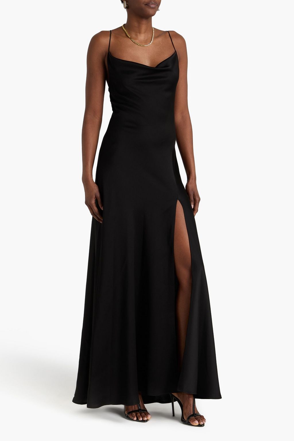 simkhai evening dress Simkhai Tabitha Double Bubble Gown in Black-SALE main image 1