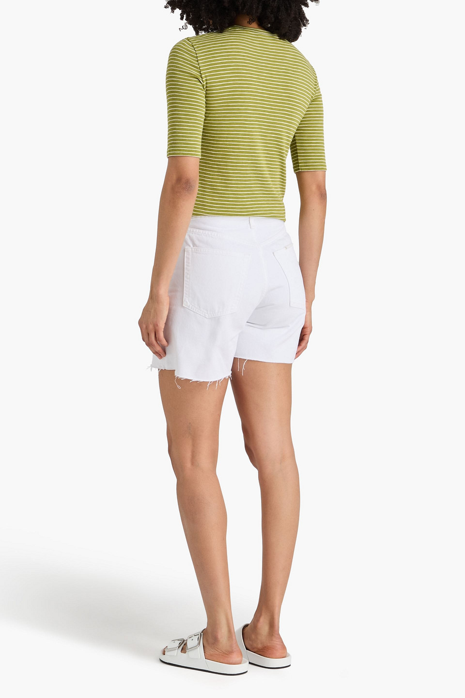  Rag & Bone - Jeansshorts „kaia“ - Weiß - 23 