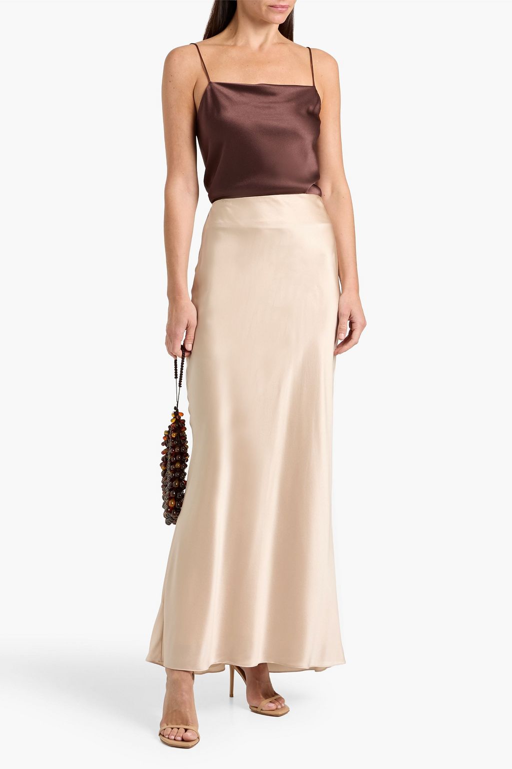 THE SEI Silk-satin maxi skirt | THE OUTNET