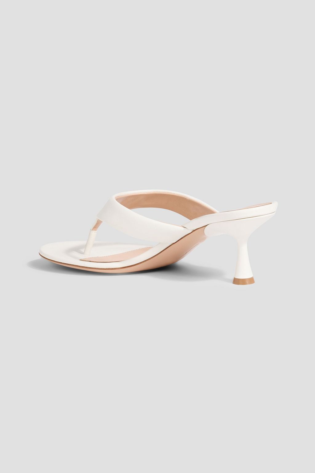 GIANVITO ROSSI Ascent 55 leather mules | THE OUTNET