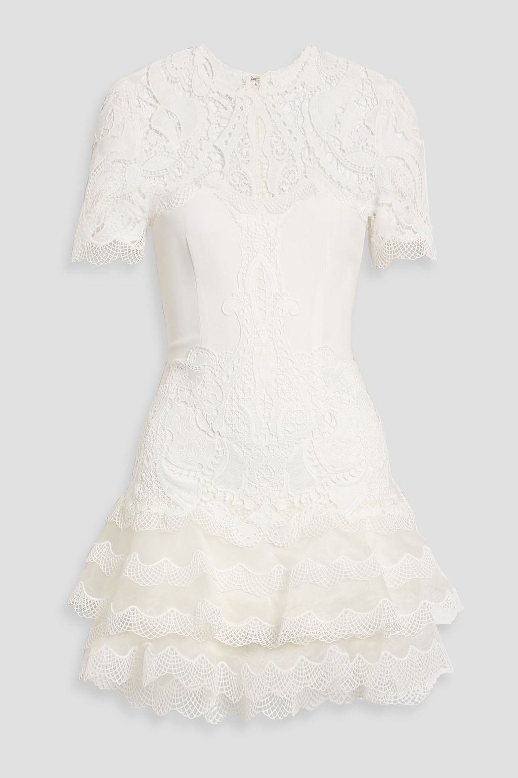 open lace back dress Beaux Organza Dress – SIMKHAI main image 0