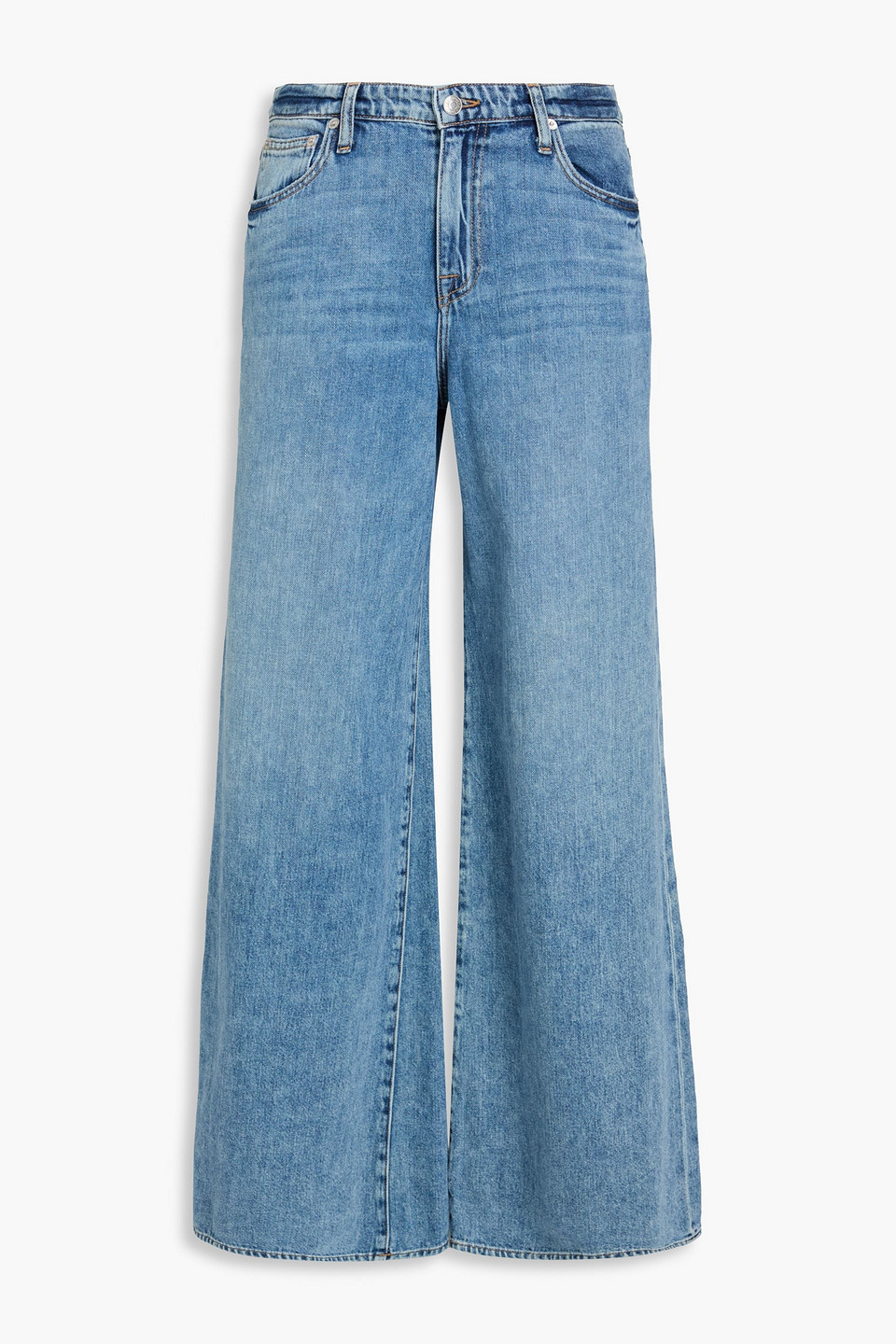 simkhai - arlo high-rise wide-leg jeans - blue - 28