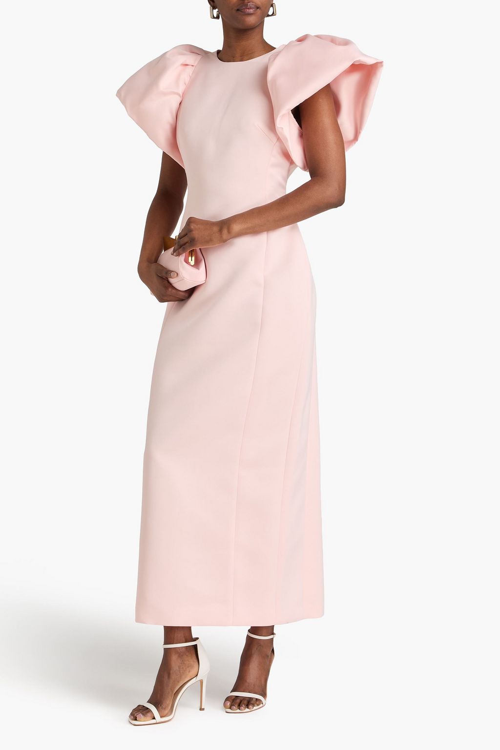 LEO LIN Lucinda satin maxi dress | THE OUTNET