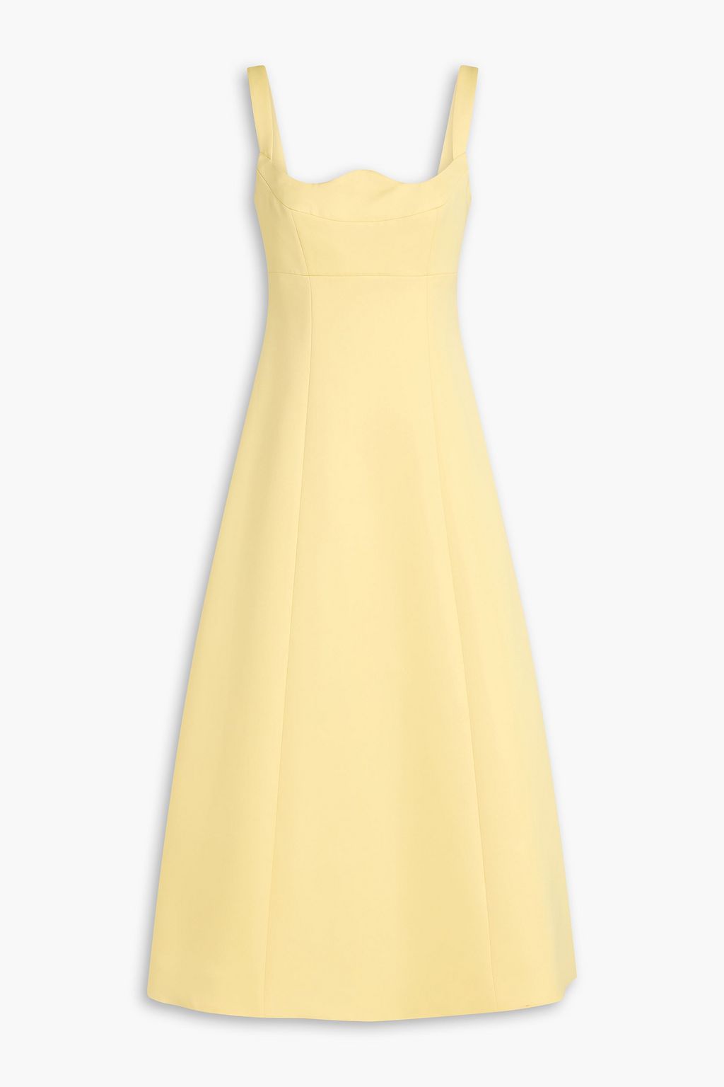 LEO LIN Odette satin midi dress | THE OUTNET
