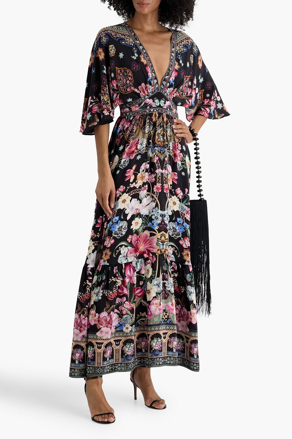 vintage long white dress Vintage Chiffon Long Sleeves Wedding Dress