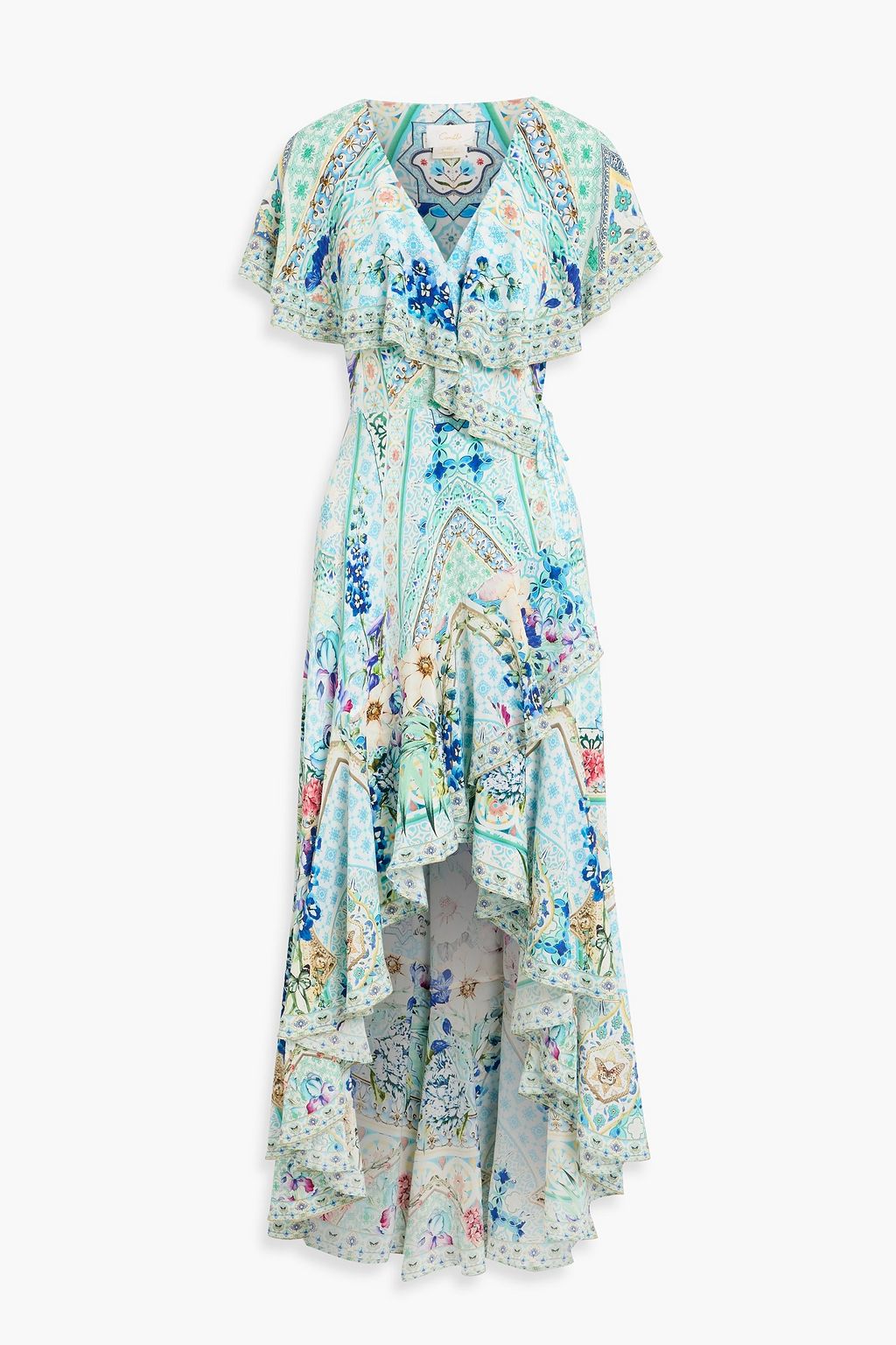 knee length dresses for ladies Adalyn Halterneck Midi Dress - White