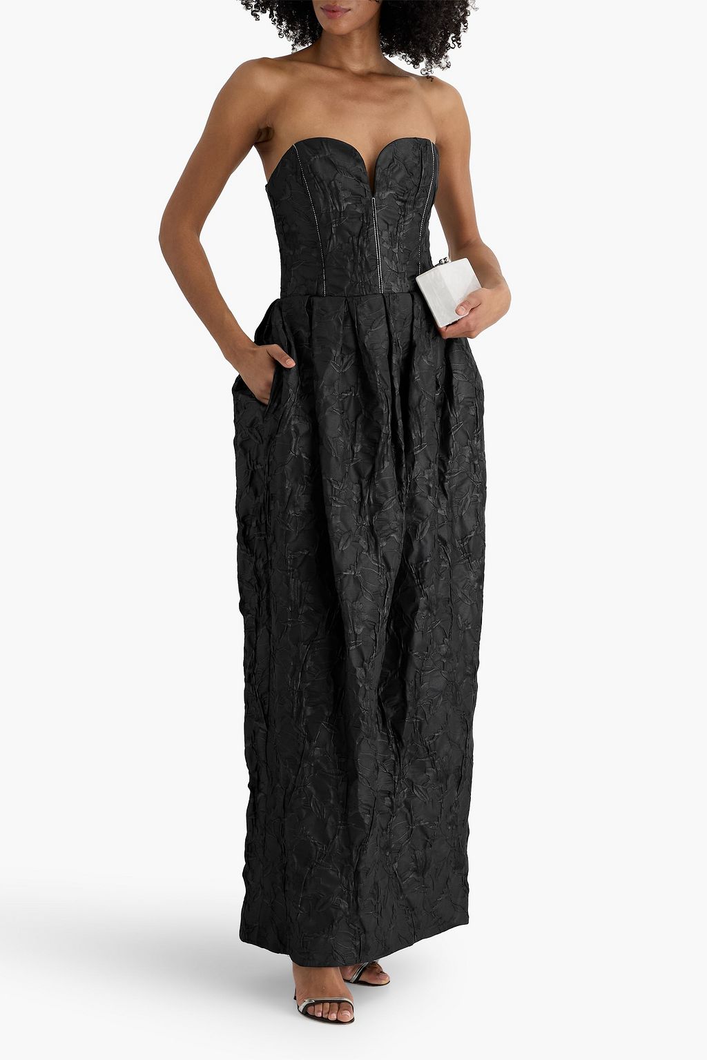 open lace back dress DELPHINE – Helsi main image 1