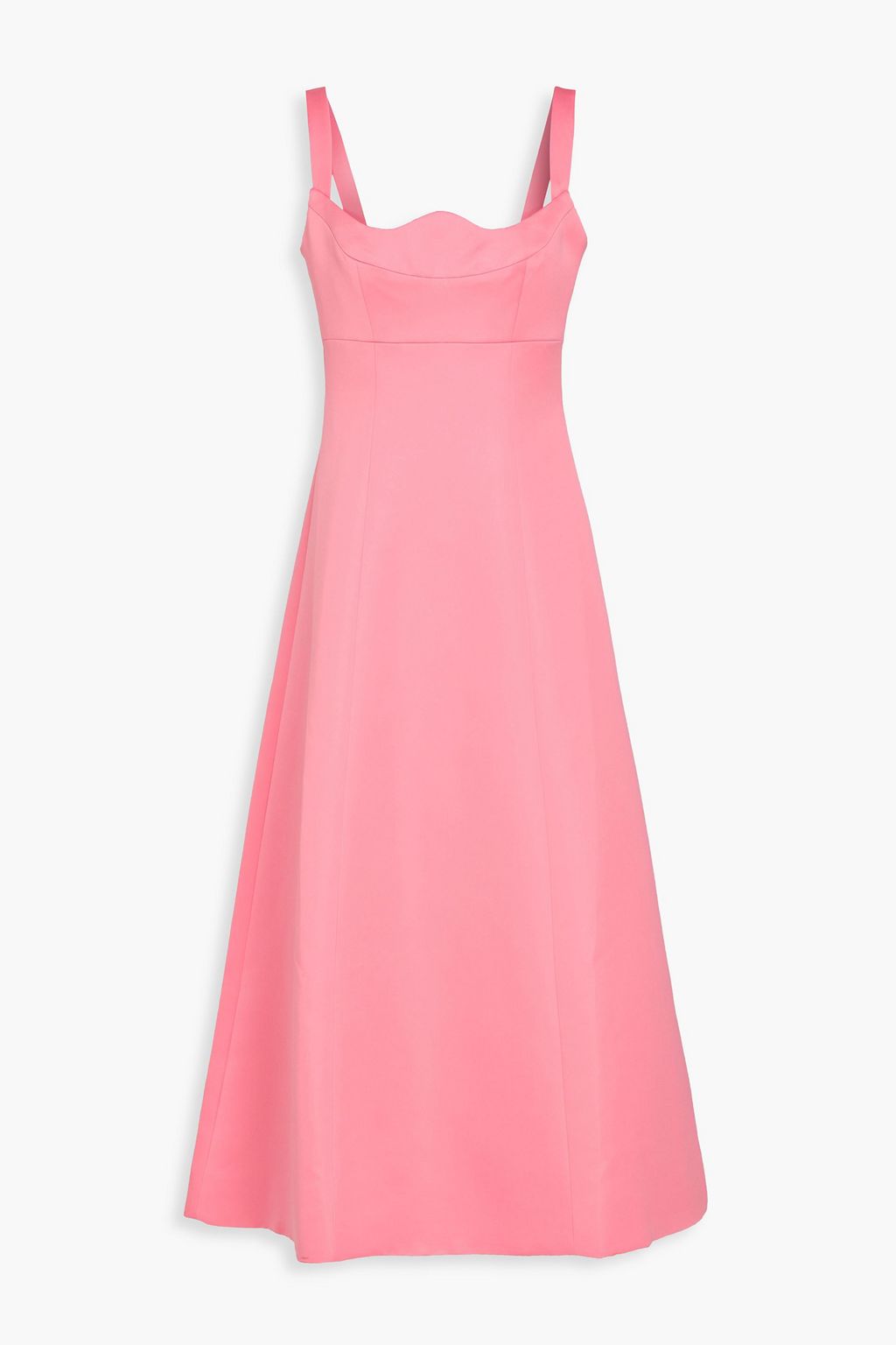 LEO LIN Lucinda satin midi dress | THE OUTNET
