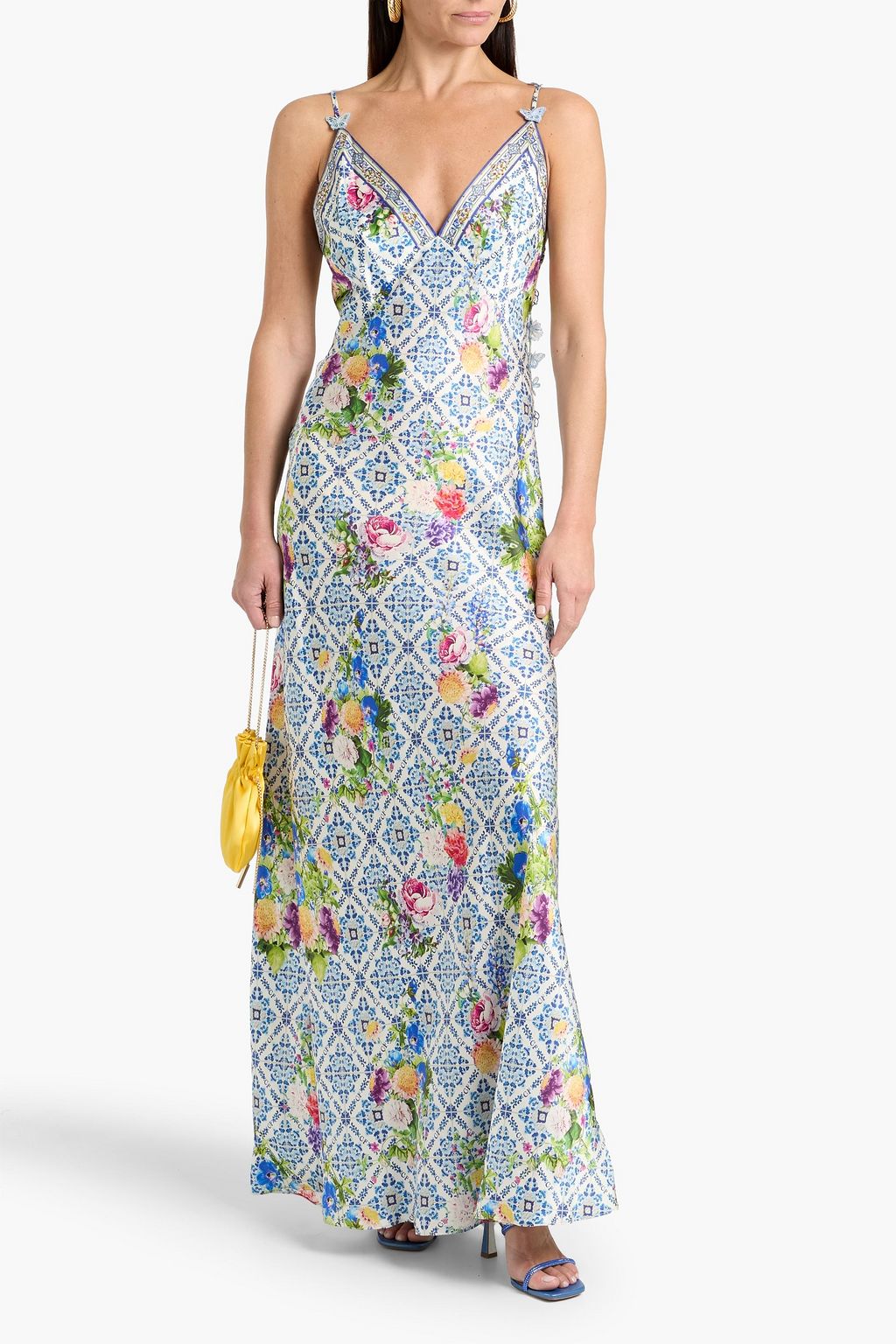 Camilla | V Neck Full Length Bias Slip Dress Wall to Wall Wonders, XL Blue | Wall to Wall Wonders | SIGNATURE DESIGNS Camilla | V Neck Full Length Bias Slip Dress Wall to Wall Wonders, XL Blue | Wall to Wall Wonders | SIGNATURE DESIGNS