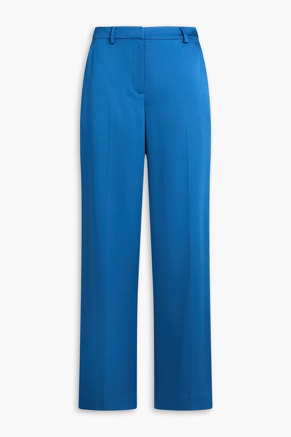 simkhai - tavar cady wide-leg pants - blue - us 8