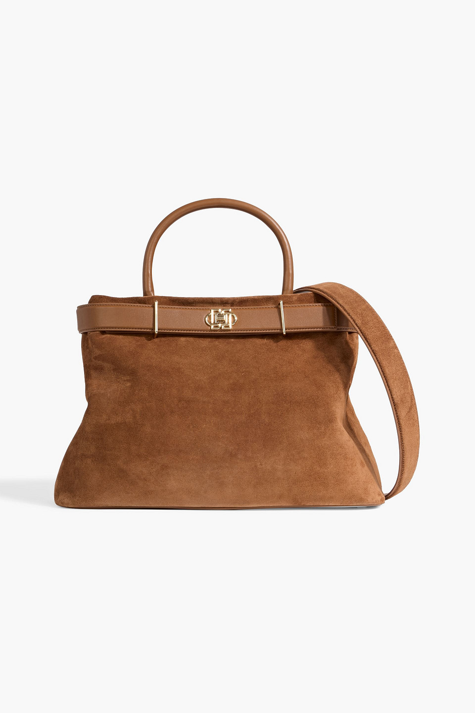 Simkhai Roan Suede Tote In Brown