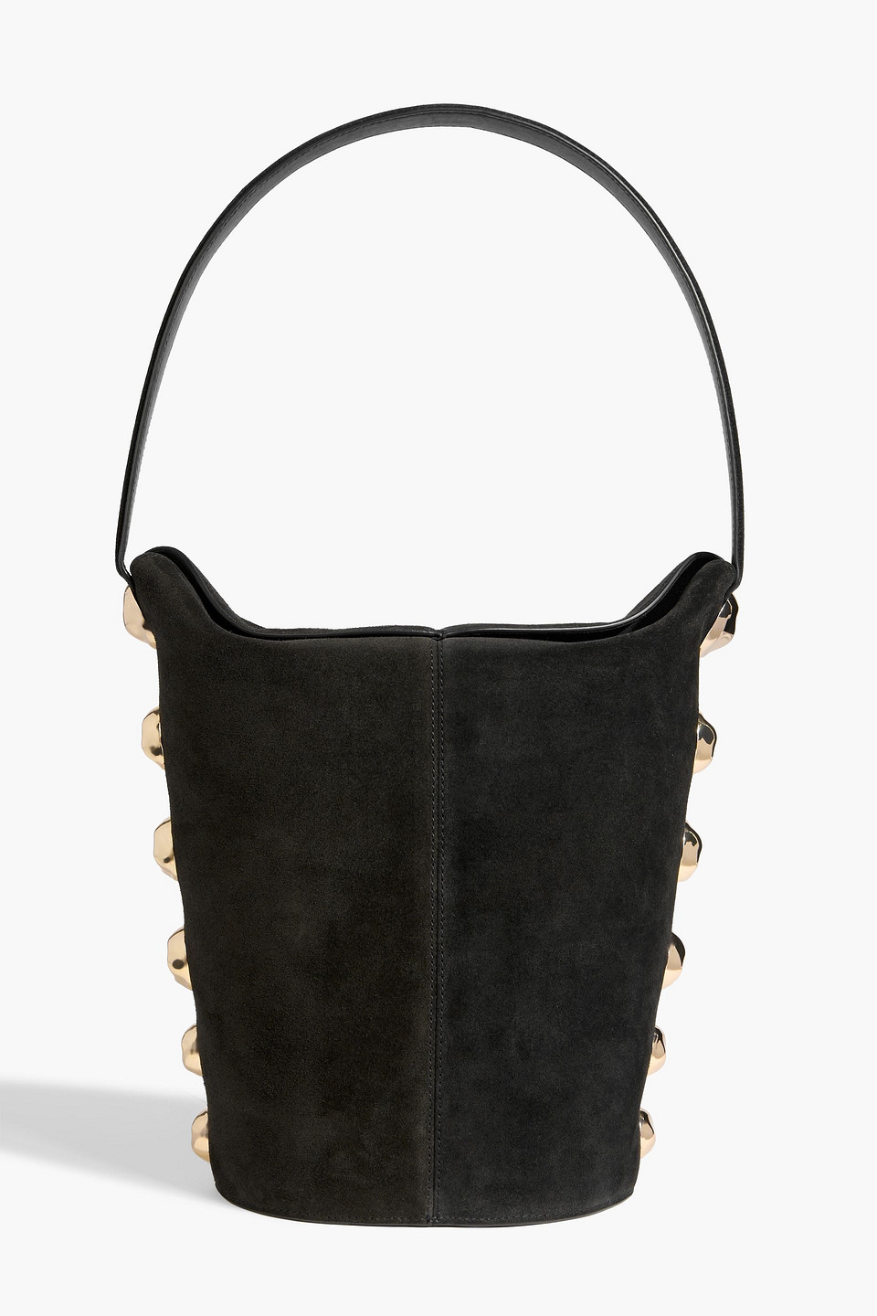 Simkhai Amaya Embellished Bucket Bag In Black