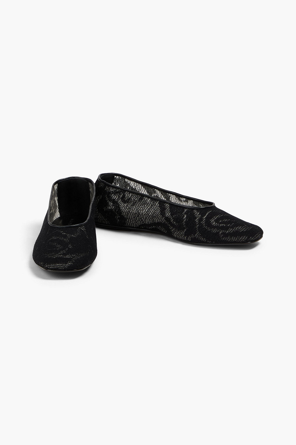  Magda Butrym - Mesh Ballet Flats - Black - Eu 36 