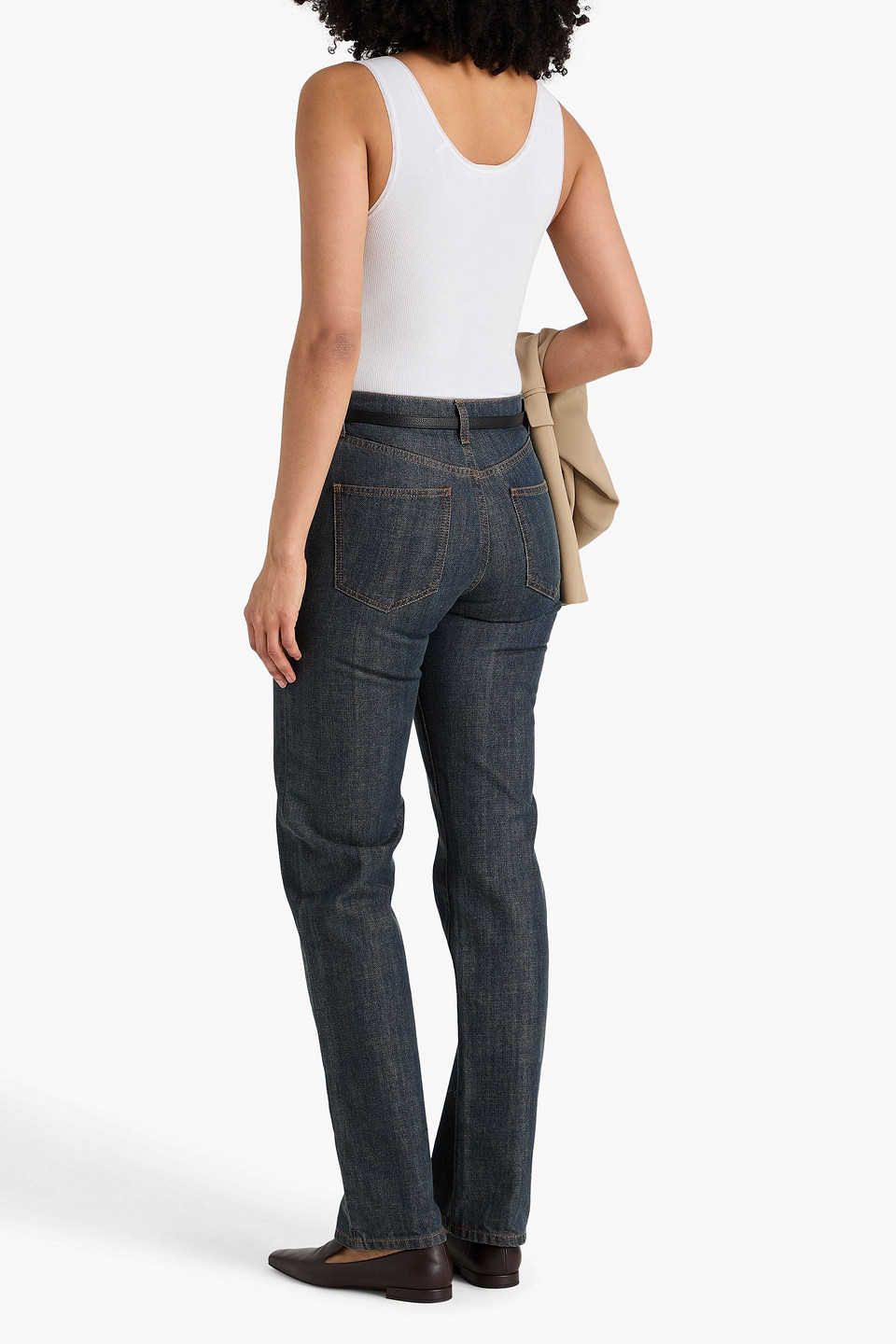  Frame - Tanktop Aus Jersey Aus Einer Gerippten Modalmischung Mit Mesh-besatz - Weiß - L 
