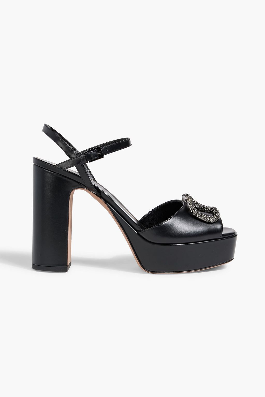 VALENTINO GARAVANI VLOGO Signature crystal-embellished platform