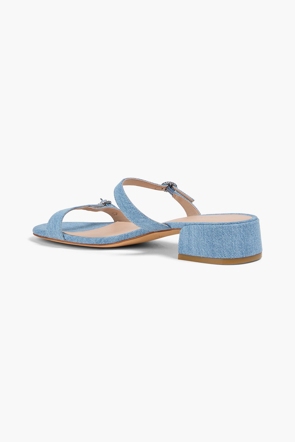 Stuart Weitzman - Ginger Denim Mules - Blue - Us 7 