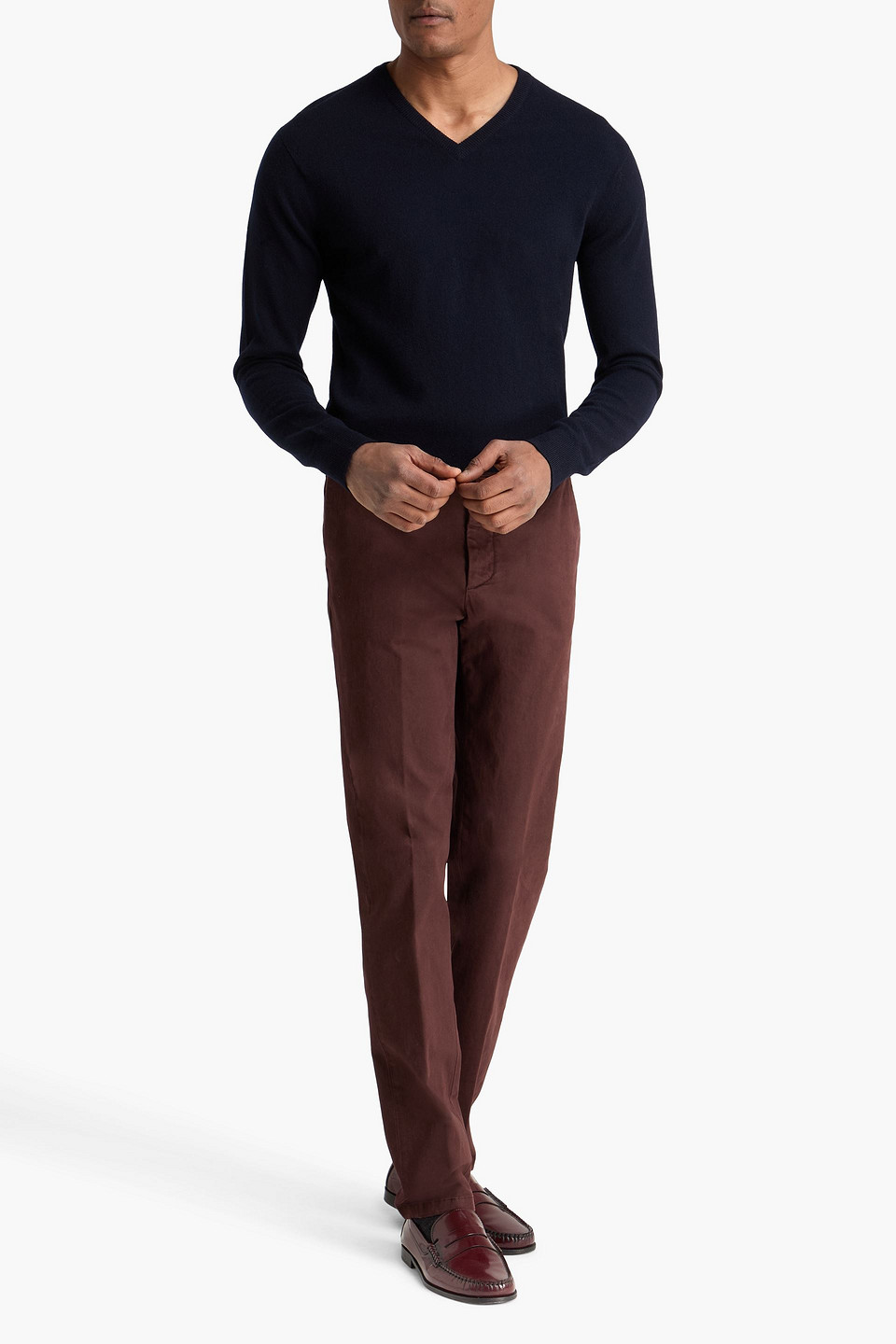  Dunhill - Kaschmirpullover - Blau - S 