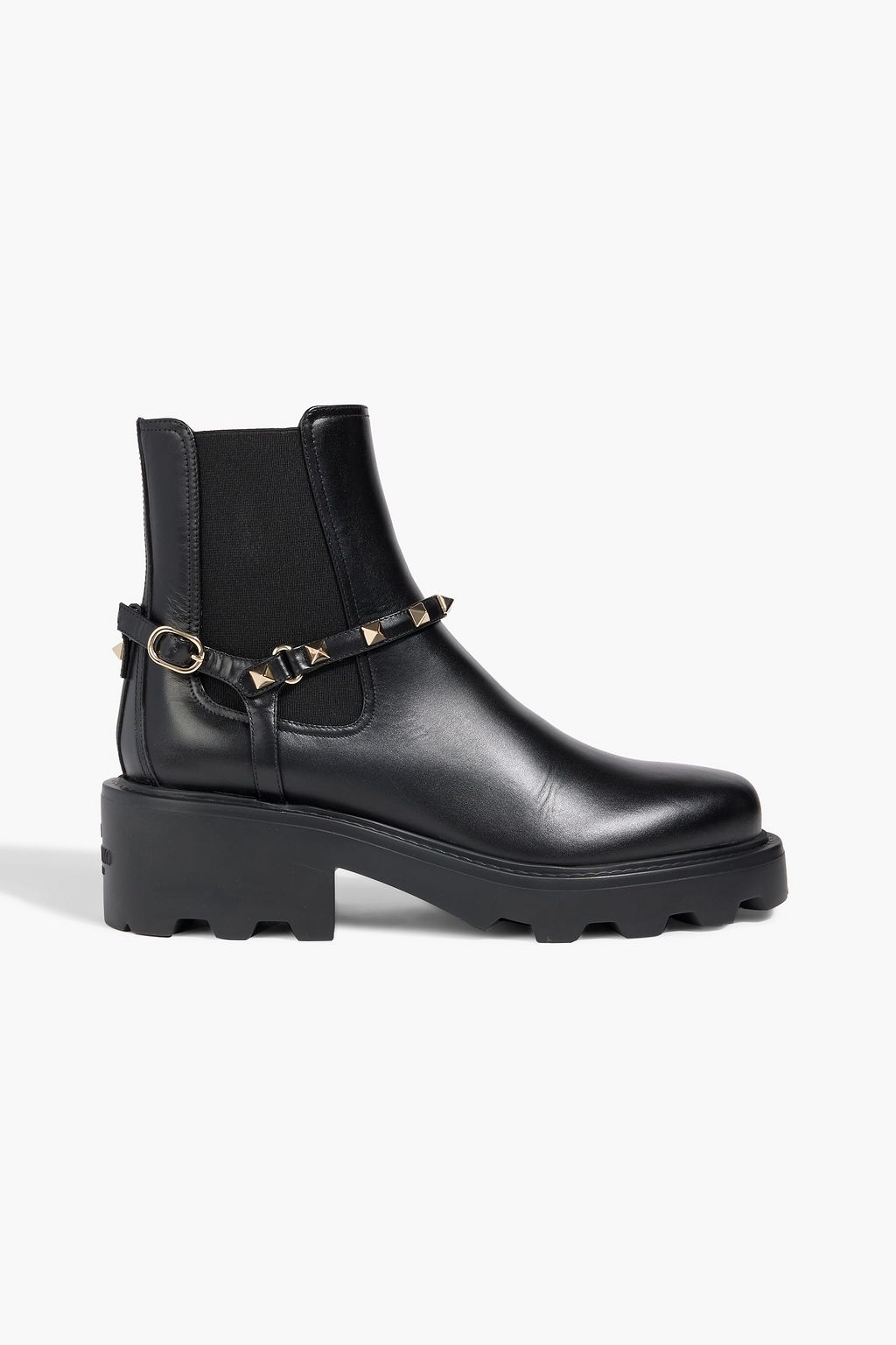 VALENTINO GARAVANI Beatle Rockstud 55 leather Chelsea boots | THE
