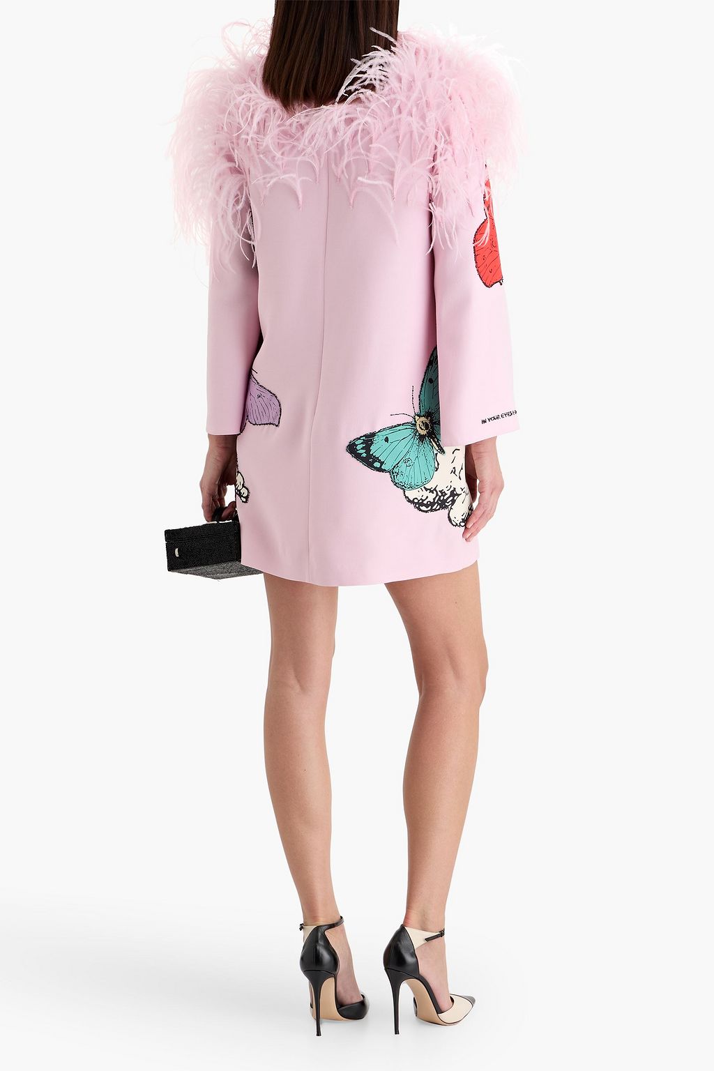 valentino pink dress with feathers Valentino Pink One Shoulder feather-trimmed silk Gown- BNWT- RRP$14,000 USD
