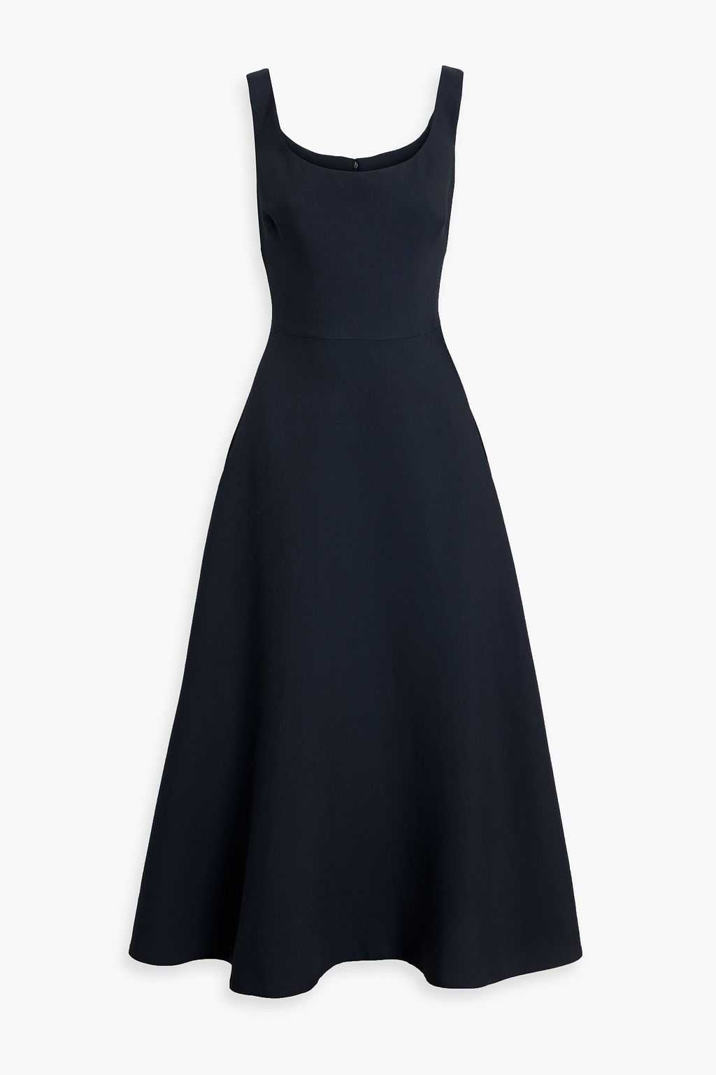 knee length dresses for ladies Valentino Black Cosmic Embroidered Midi Dress