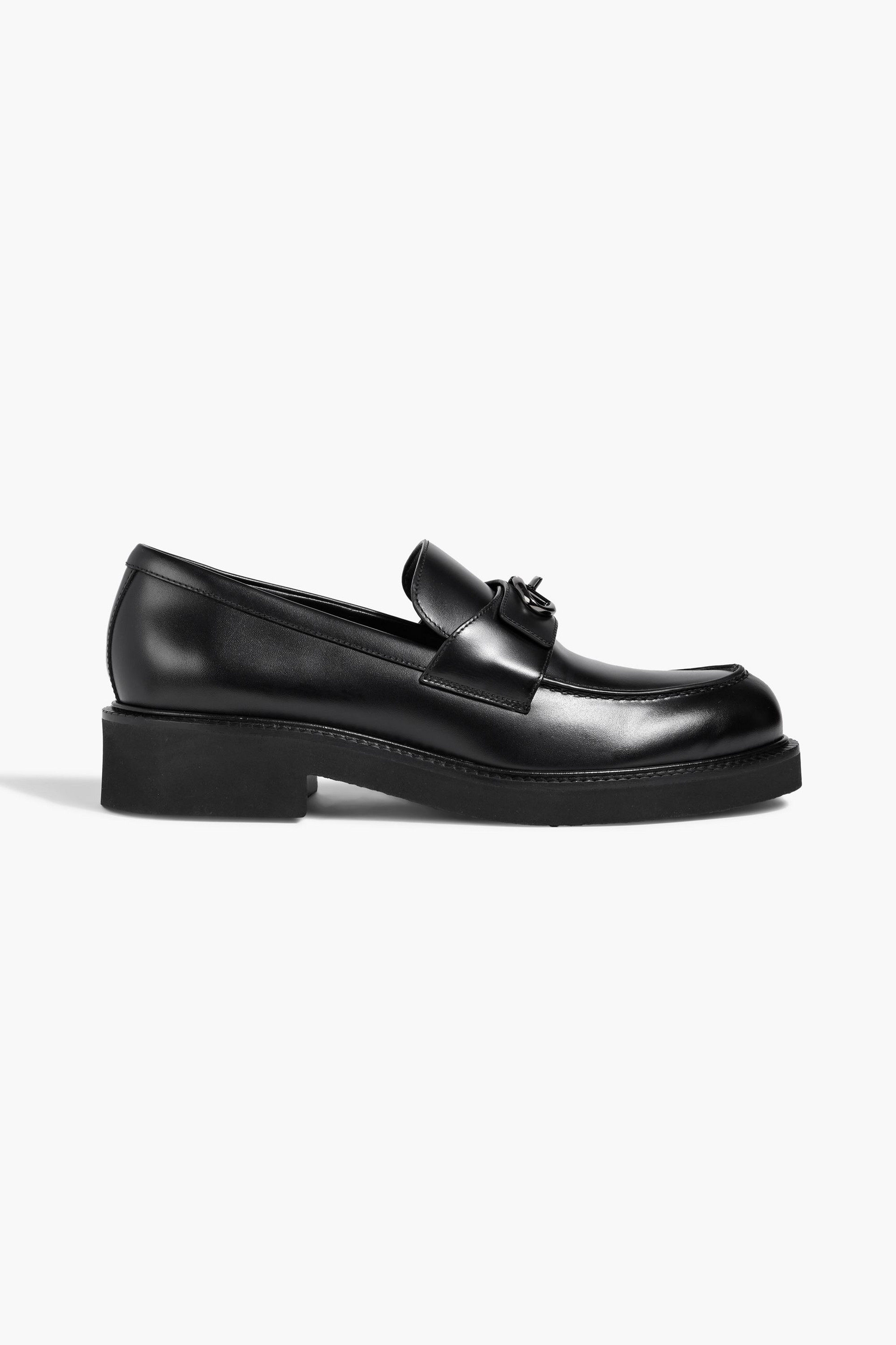 Tod's - Kate embellished leather platform loafers | Plush