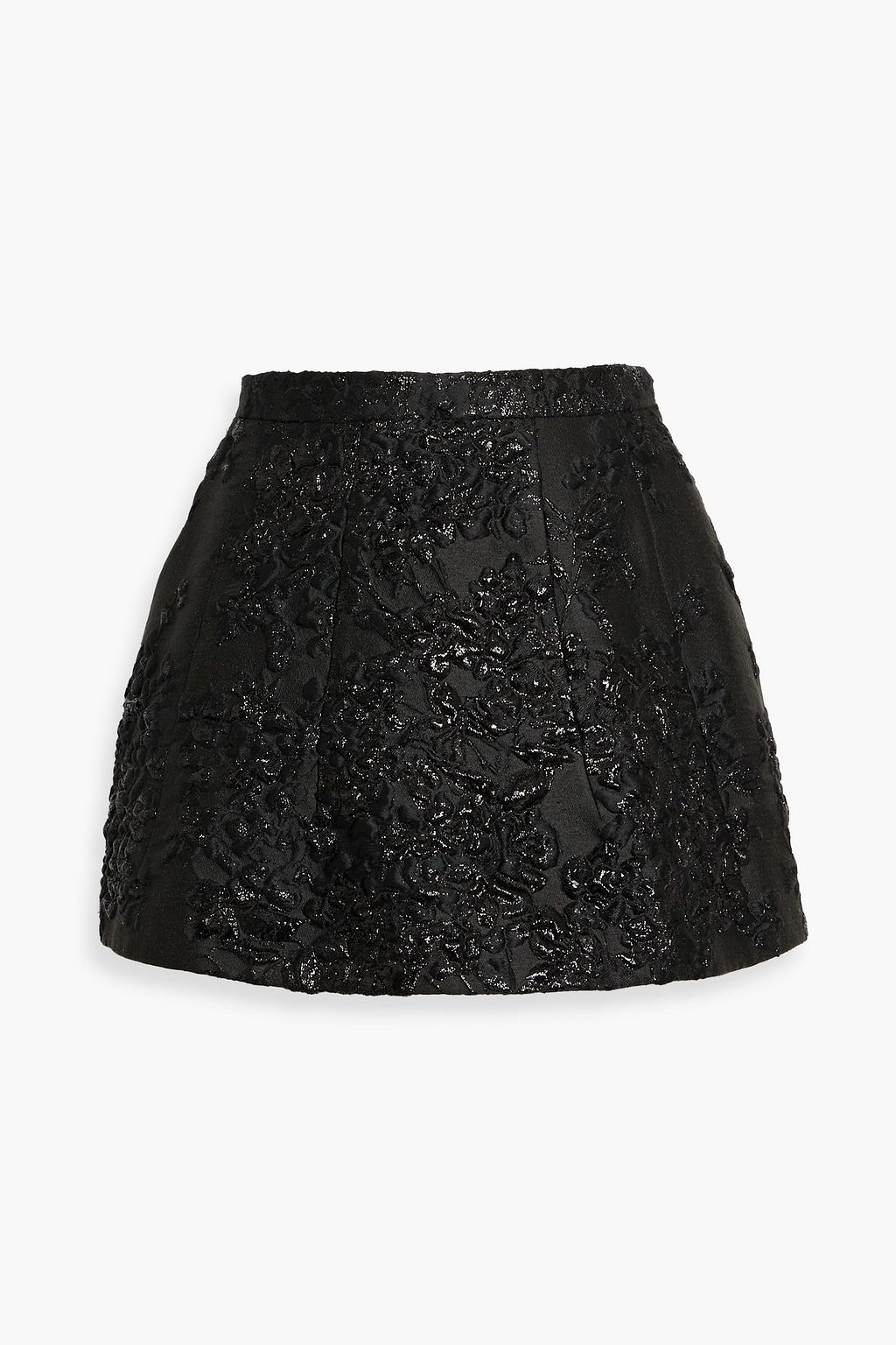 VALENTINO GARAVANI Metallic brocade mini skirt | THE OUTNET